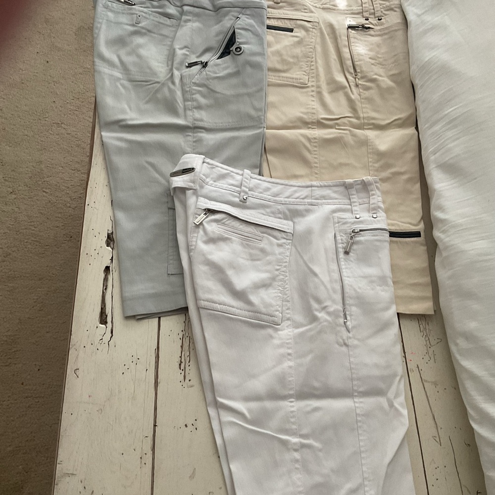 3 Jamie Sadock Women's Athletic Shorts - Gray, Beige, White